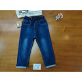 baby fashion custom-made style kid/children jeans elastic belt blue boys jeans